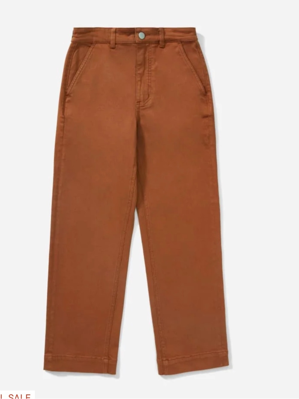 Everlane 10 the straight leg crop regular like new!
